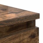 vidaXL Komoda so zásuvkami, tmavý dub 37,5x35x99 cm, kompozitné drevo – Obrázok 9