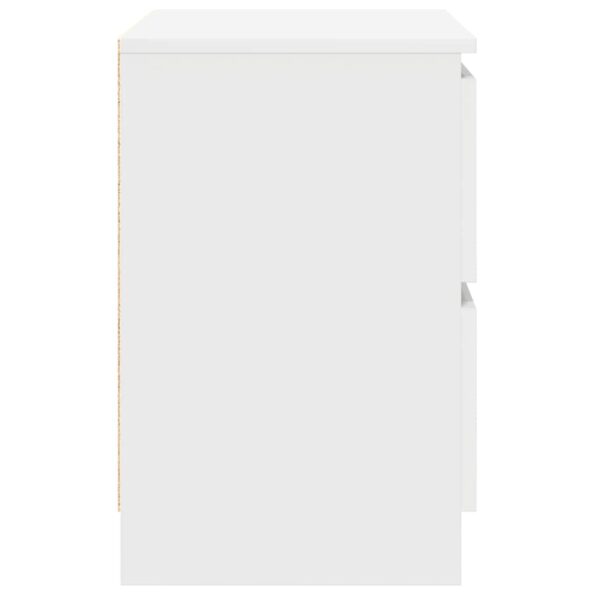 vidaXL TV skrinka biela 40x35x54 cm spracované drevo – Obrázok 7