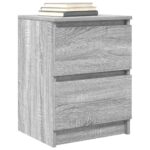 vidaXL TV skrinka sivý dub sonoma 40x35x54 cm kompozitné drevo – Obrázok 4