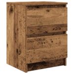 vidaXL TV skrinka staré drevo 40x35x54 cm kompozitné drevo – Obrázok 2