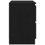 TV Skrinka vidaXL Čierna 60x35x54 cm Upravené drevo – Obrázok 7