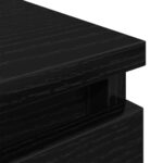 TV Skrinka vidaXL Čierna 60x35x54 cm Upravené drevo – Obrázok 9