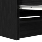 vidaXL TV skrinka čierna 80x35x54 cm kompozitné drevo – Obrázok 10