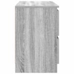 vidaXL TV skrinka sivá sonoma 80x35x54 cm kompozitné drevo – Obrázok 7