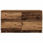 vidaXL TV skrinka Old Wood 100x35x54 cm Engineered Wood – Obrázok 6