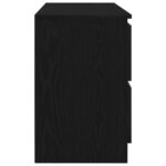 TV Skrinka vidaXL Čierna 100x35x54 cm Upravené drevo – Obrázok 7