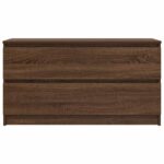 VidaXL TV skrinka Hnedý Dub 100x35x54 cm Drevo – Obrázok 6