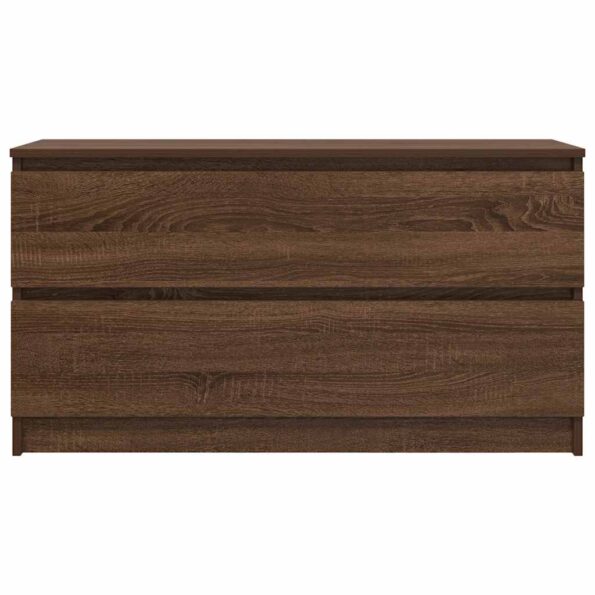VidaXL TV skrinka Hnedý Dub 100x35x54 cm Drevo – Obrázok 6