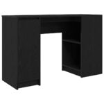 vidaXL Stôl čierna dub 120x42x76 cm kompozitné drevo – Obrázok 2