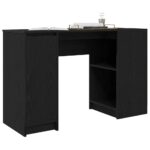 vidaXL Stôl čierna dub 120x42x76 cm kompozitné drevo – Obrázok 4