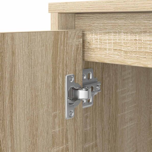 vidaXL Stôl dub sonoma 120x42x76 cm kompozitné drevo – Obrázok 11