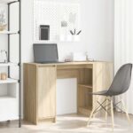 vidaXL Stôl dub sonoma 120x42x76 cm kompozitné drevo