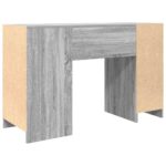 vidaXL Stôl sivý dub sonoma 120x42x76 cm kompozitné drevo – Obrázok 8