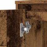 vidaXL Písací stôl staré drevo 120x42x76 cm kompozitné drevo – Obrázok 11