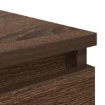 vidaXL Stôl biely 86x49x76 cm kompozitné drevo – Obrázok 10