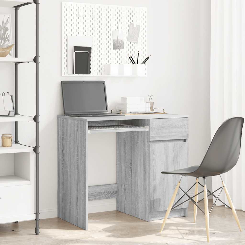 VXL8721158707475_m_en_hd_1.jpg vidaXL Stôl sivý dub sonoma 86x49x76 cm kompozitné drevo – Obrázok 1