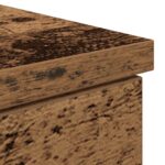 vidaXL Stôl staré drevo 86x49x76 cm kompozitné drevo – Obrázok 10