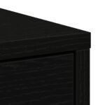 vidaXL Komoda so zásuvkami a dvierkami, dub čierny 70,5x34x74,5 cm – Obrázok 9