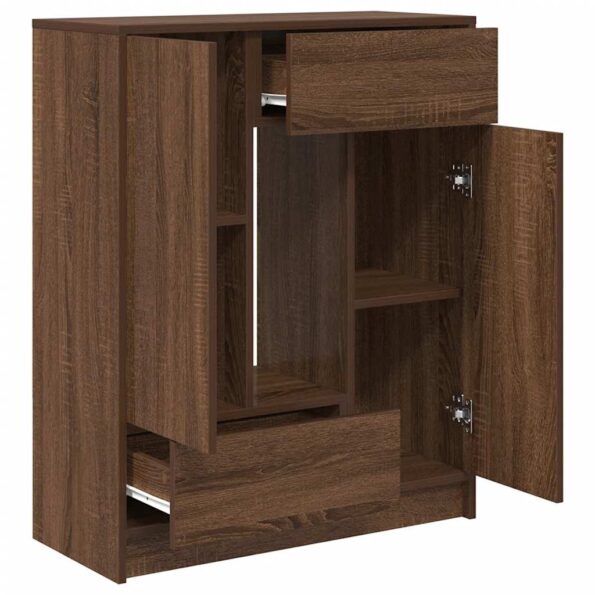 VXL8721158707758_g_en_hd_3.jpg vidaXL Komoda so zásuvkami a dvierkami, hnedý dub 73x31x90 cm – Obrázok 5