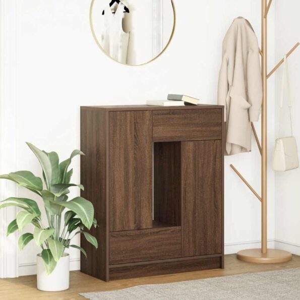 VXL8721158707758_m_en_hd_1.jpg vidaXL Komoda so zásuvkami a dvierkami, hnedý dub 73x31x90 cm – Obrázok 1