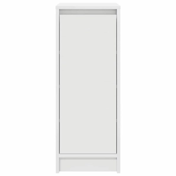 vidaXL Botník biely 29,5x34x76 cm kompozitné drevo – Obrázok 6