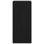 vidaXL Botník dub čierny 29,5x34x76 cm kompozitné drevo – Obrázok 7