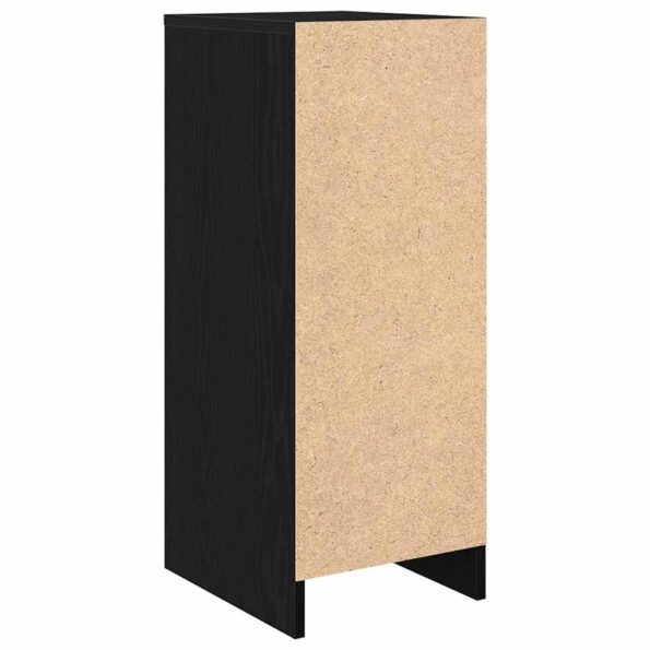 vidaXL Botník dub čierny 29,5x34x76 cm kompozitné drevo – Obrázok 8