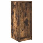 vidaXL Botník dymový dub 29,5x34x76 cm kompozitné drevo – Obrázok 2