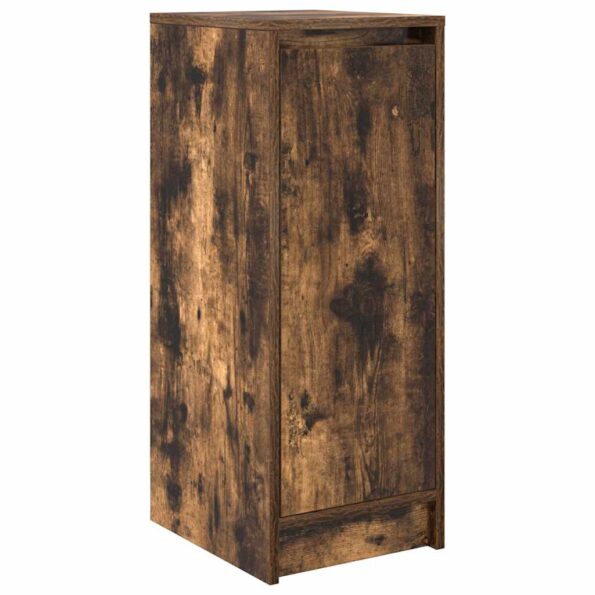 vidaXL Botník dymový dub 29,5x34x76 cm kompozitné drevo – Obrázok 2
