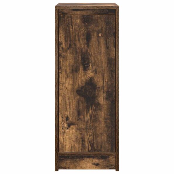 vidaXL Botník dymový dub 29,5x34x76 cm kompozitné drevo – Obrázok 6