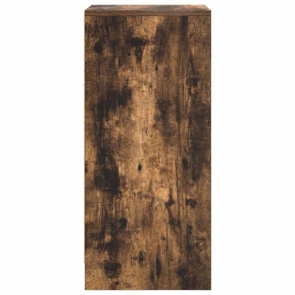 vidaXL Botník dymový dub 29,5x34x76 cm kompozitné drevo – Obrázok 7
