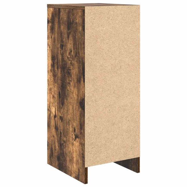 vidaXL Botník dymový dub 29,5x34x76 cm kompozitné drevo – Obrázok 8