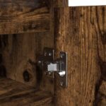 vidaXL Botník dymový dub 29,5x34x76 cm kompozitné drevo – Obrázok 11