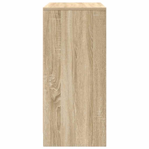 vidaXL Botník dub sonoma 57x34x76 cm kompozitné drevo – Obrázok 7