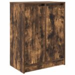 vidaXL Botník dymový dub 57x34x76 cm kompozitné drevo – Obrázok 2