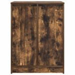 vidaXL Botník dymový dub 57x34x76 cm kompozitné drevo – Obrázok 6