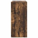 vidaXL Botník dymový dub 57x34x76 cm kompozitné drevo – Obrázok 7