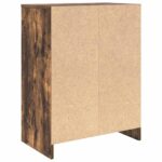 vidaXL Botník dymový dub 57x34x76 cm kompozitné drevo – Obrázok 8