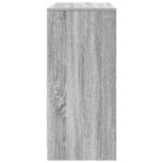 vidaXL Botník sivý dub sonoma 57x34x76 cm kompozitné drevo – Obrázok 7