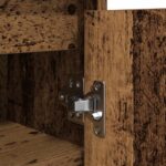 vidaXL Botník staré drevo 57x34x76 cm kompozitné drevo – Obrázok 10