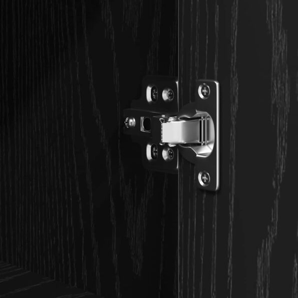 vidaXL Kúpeľňová skrinka s policami dub čierny 36x35x95 cm – Obrázok 12