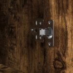 vidaXL Kúpeľňová skrinka s policami dub dymový 36x35x95 cm – Obrázok 12