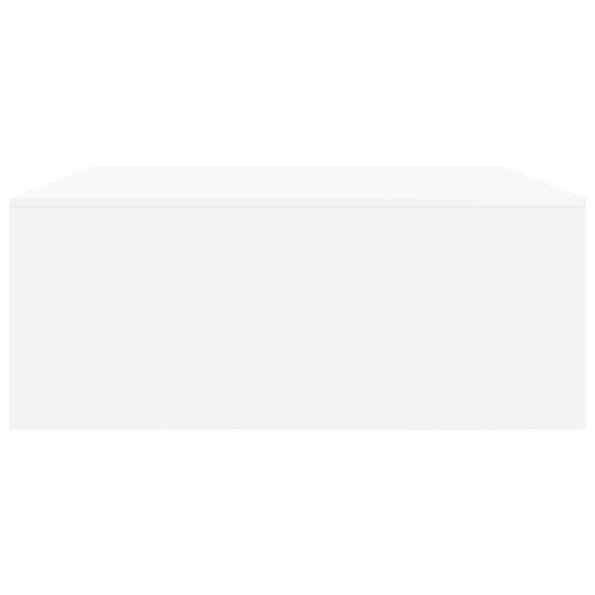 vidaXL konferenčný stolík so zásuvkami Biely 100x100x40 cm – Obrázok 7