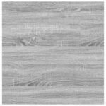 vidaXL konferenčný stolík so zásuvkami, sivý sonoma 100x100x40 cm – Obrázok 9