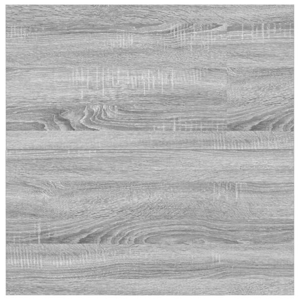 vidaXL konferenčný stolík so zásuvkami, sivý sonoma 100x100x40 cm – Obrázok 9