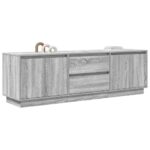 vidaXL TV skrinka s LED, sivý dub sonoma 160,5x41x50 cm – Obrázok 5