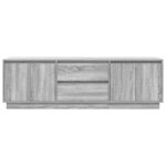 vidaXL TV skrinka s LED, sivý dub sonoma 160,5x41x50 cm – Obrázok 7