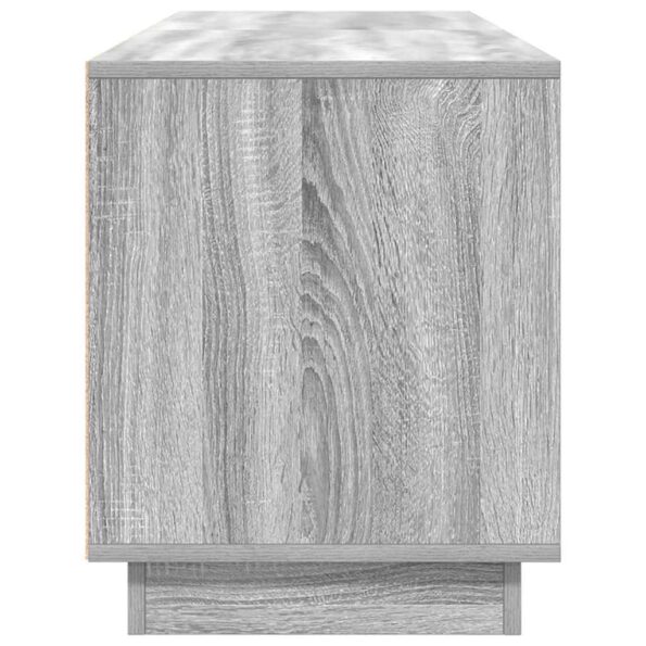 vidaXL TV skrinka s LED, sivý dub sonoma 160,5x41x50 cm – Obrázok 8