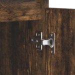 vidaXL Komoda so zásuvkami, tmavý dub 100,5x35x76 cm, kompozitné drevo – Obrázok 9