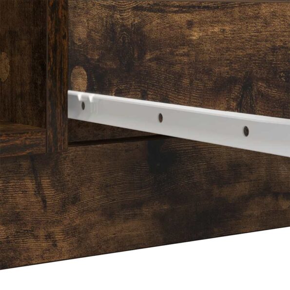 vidaXL Komoda so zásuvkami, tmavý dub 100,5x35x76 cm, kompozitné drevo – Obrázok 11